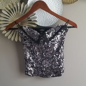 🦋Bebe Sequin Corset top🦋